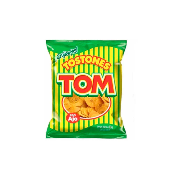 tostones tom 80g x8un x 4