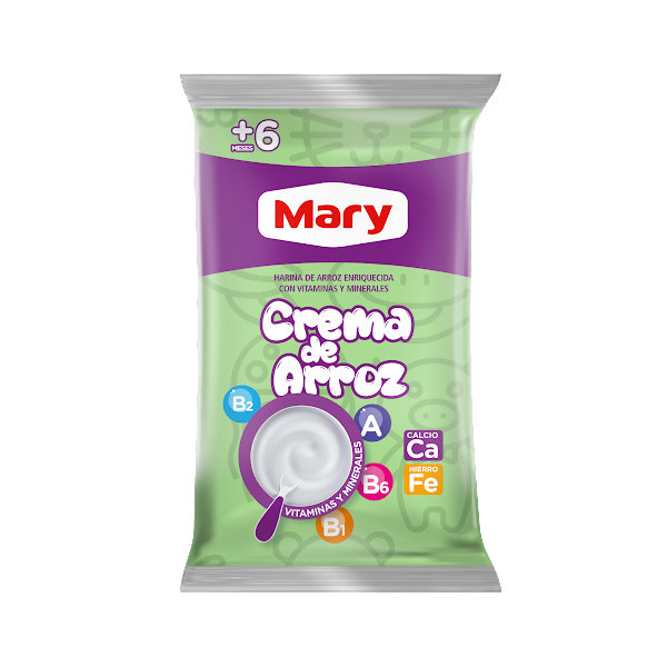 crema arroz mary 450g x 24