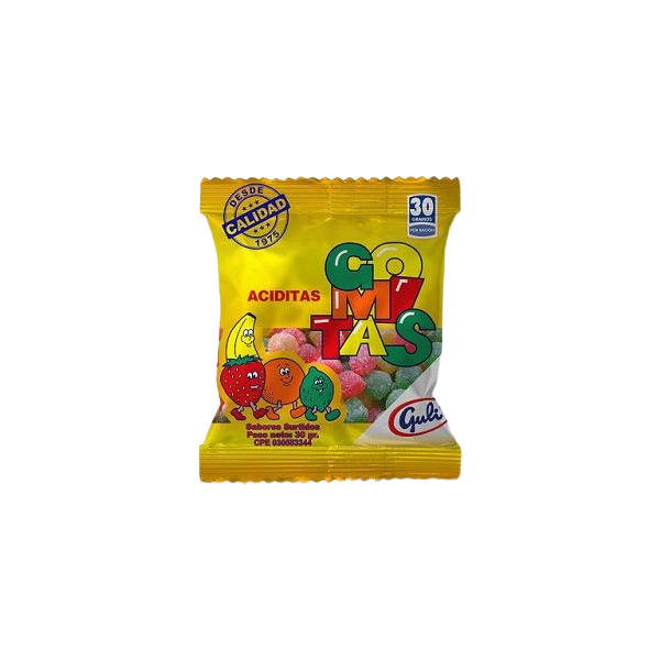 gomitas aciditas guli 540g