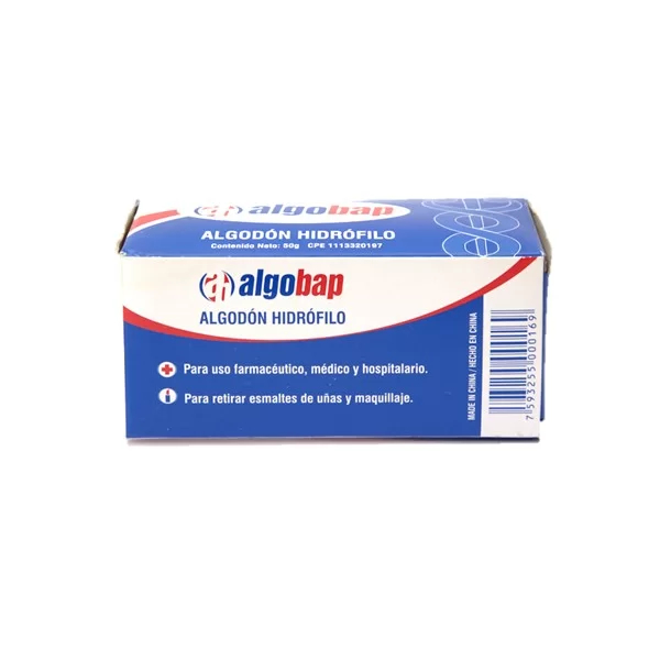 algodon algobap 50g x 12