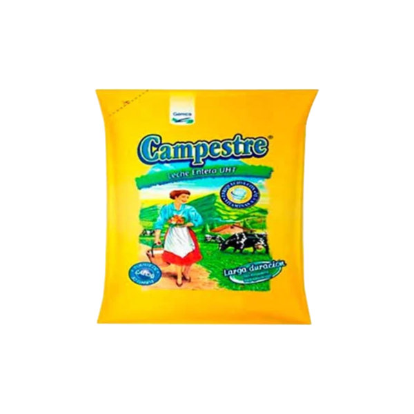leche campestre sobre  125g x 8un x 6