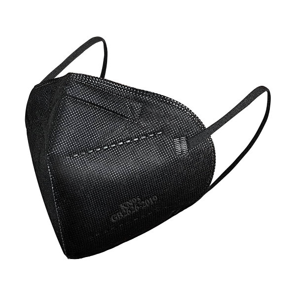 mascarilla kn95 negro x10u