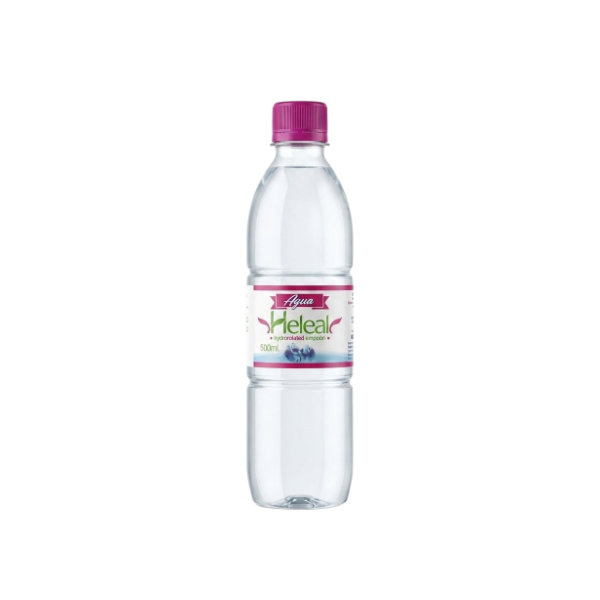 agua heleal 330ml x 24un