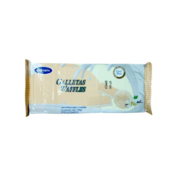 galleta waffles la pampa 100g x 36