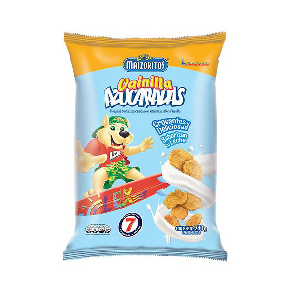 azucarada vainilla 240g x12un