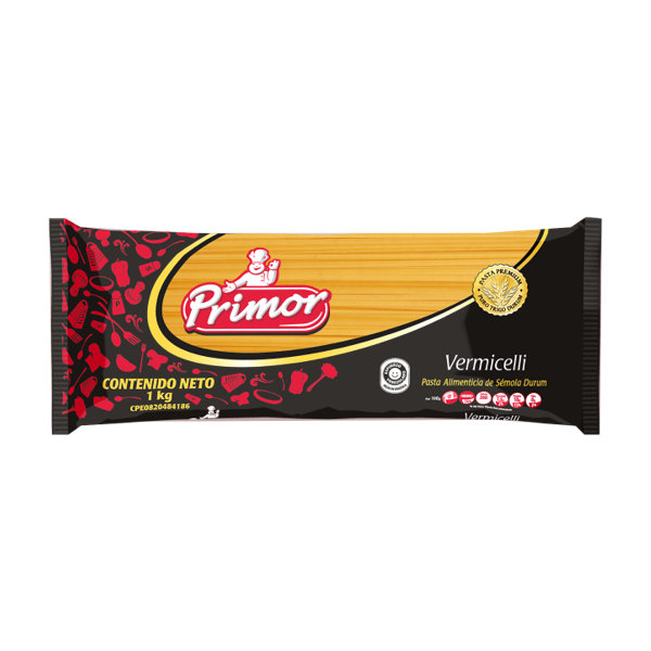 pasta primor ex/es vermicell 1kg x 12