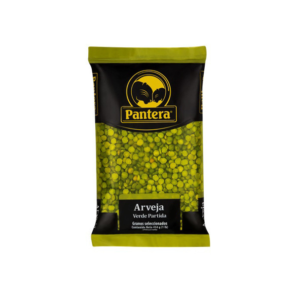 arveja verde partida pantera 454g x 24