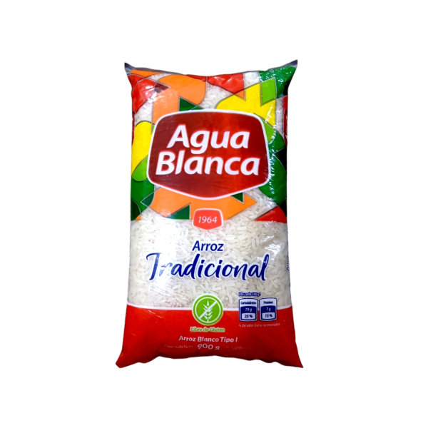 arroz  agua blanca 900g x 24