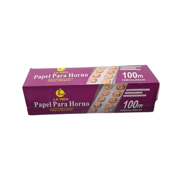 papel para horno 100m x 6