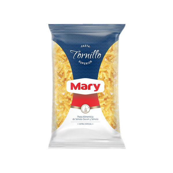 pasta mary superior tornillo 1kg x 12
