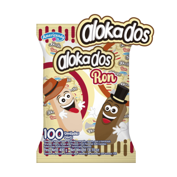 americandy alalokados ron 100und x 20