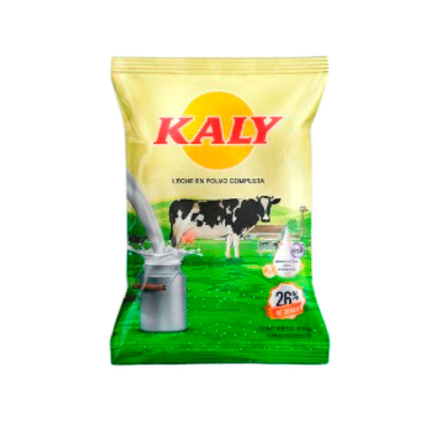 leche polvo kaly 900g x 12