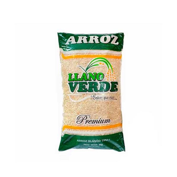 arroz llano verde 800g x 24
