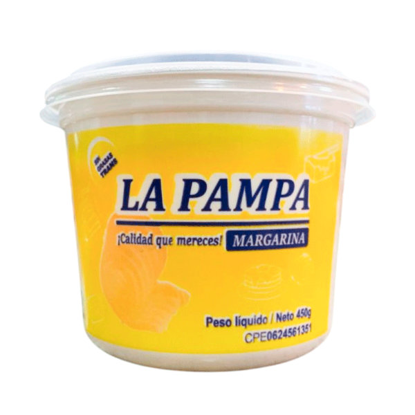 margarina la pampa 450g x 12