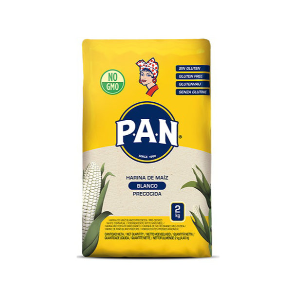pan harina maiz 2kg x 9
